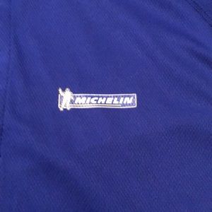 Motorsport Fans! Michelin Team polo in blue and white. Size XXL.